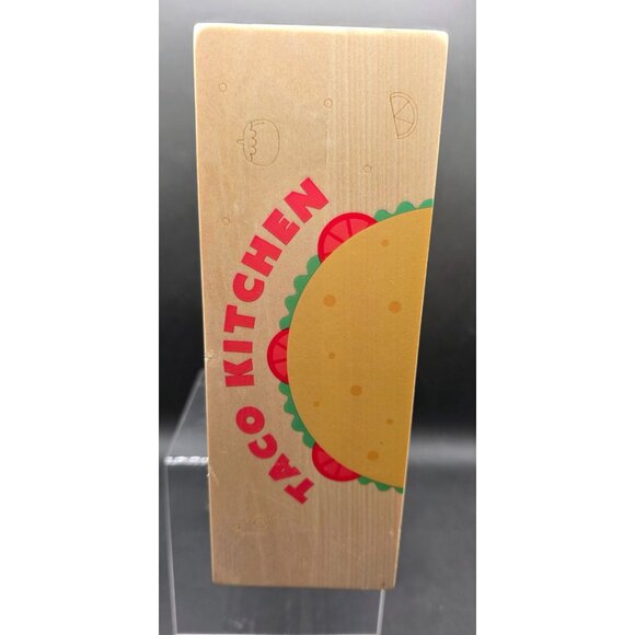 Gigglescape Taco Night Playset Kids Pretend Food Cooking Toy Set - Picture 3 of 7